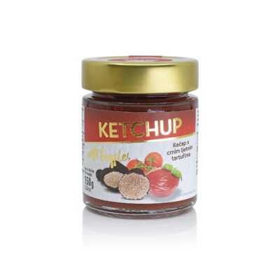 Kečup s čiernou letnou hľuzovkou 150g